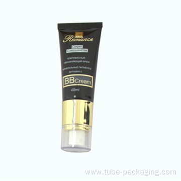 50ml cosmetic plastic tube for BB/CC cream packaging